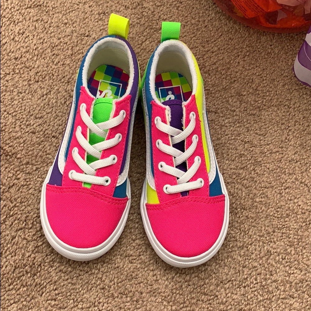Vans size 10 toddler shoes